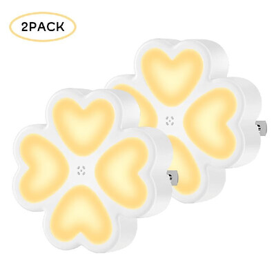 4 Pack LED Plug-in Night Light 05W Warm White Petals Shape Wall Lights with Dusk-to-Dawn Sensor for Nursing Baby Kids Childrens
4 Pack LED Plug-in Night Light 05W Warm White Petals Shape Wall Lights with Dusk-to-Dawn Sensor for Nursing Baby Kids Childrens