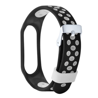 Sport Strap Silicone Wrist Strap for Xiaomi Mi Band 3 Bracelet