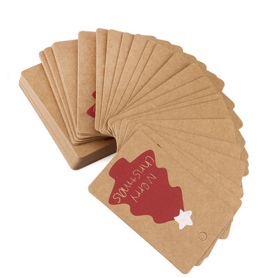 Siaonvr Brown 50pcs Christmas Kraft Gift Paper Label Price Hang Tags Cards Wedding Hot
Siaonvr Brown 50pcs Christmas Kraft Gift Paper Label Price Hang Tags Cards Wedding Hot
