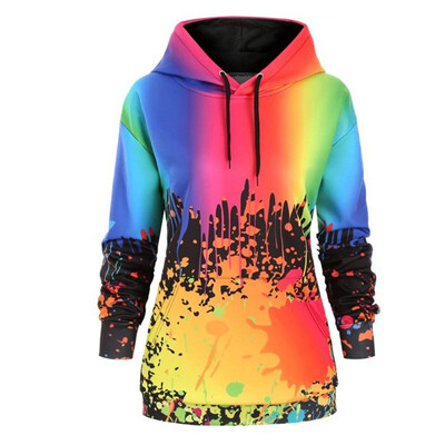 Tailored Plus Size Women Colorful 3D Printing Creative Long Sleeve Blouse Coat Hoodie Top
Tailored Plus Size Women Colorful 3D Printing Creative Long Sleeve Blouse Coat Hoodie Top