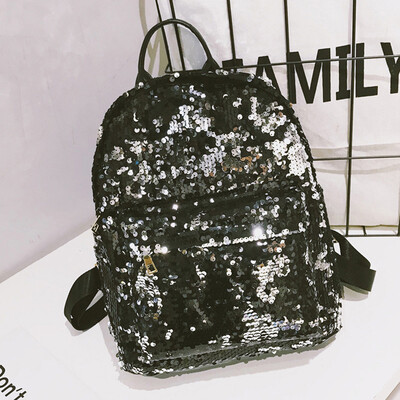 Tailored Women Fashion School Style Sequins Travel Satchel School Bag Backpack Bag
Tailored Women Fashion School Style Sequins Travel Satchel School Bag Backpack Bag