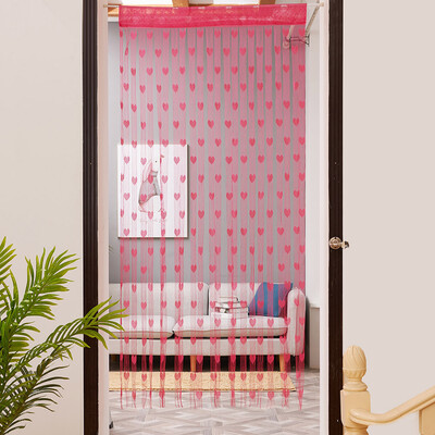 Gobestart 50x200cm Love Heart String Curtain Window Door Divider Sheer Curtain Valance
Gobestart 50x200cm Love Heart String Curtain Window Door Divider Sheer Curtain Valance