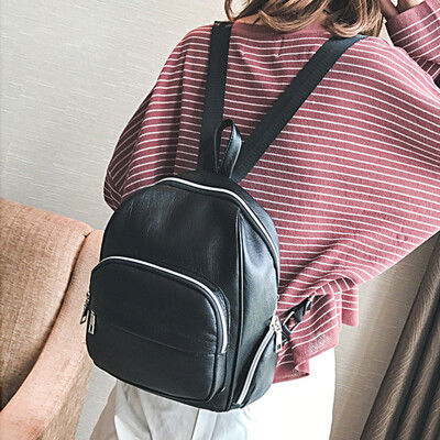 Tailored Women Casual Solid Backpack Double Shoulder Bag Zipper Bag School Travel Bag
Tailored Women Casual Solid Backpack Double Shoulder Bag Zipper Bag School Travel Bag