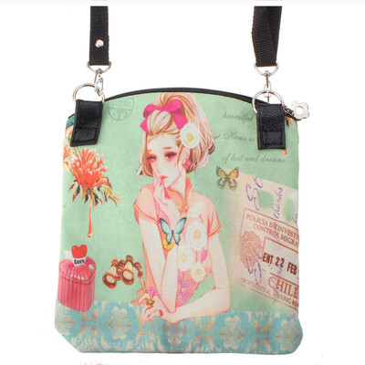 Women Messenger Bags Vintage Canvas Printing Small Satchel Shoulder European Style Girls Handbag Lady Crossbody Bag
Women Messenger Bags Vintage Canvas Printing Small Satchel Shoulder European Style Girls Handbag Lady Crossbody Bag