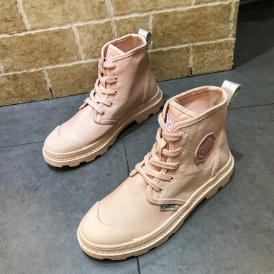 Candy color high-heeled canvas shoes womens short boots spring&autumn single boots Korean version of the horse Dings boo
Candy color high-heeled canvas shoes womens short boots spring&autumn single boots Korean version of the horse Dings boo