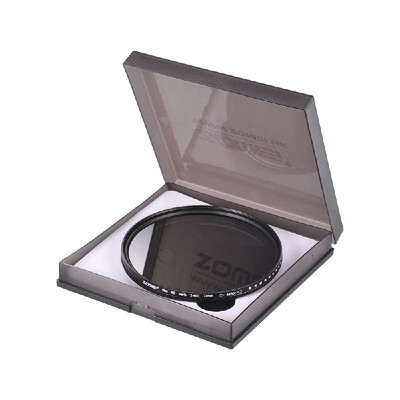 ZOMEI 82mm Ultra Slim Variable Fader ND2-400 Neutral Density ND Filter Adjustable ND2 ND4 ND8 ND16 ND32 to ND400
ZOMEI 82mm Ultra Slim Variable Fader ND2-400 Neutral Density ND Filter Adjustable ND2 ND4 ND8 ND16 ND32 to ND400