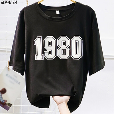 Womens Round Neck Numbers Print Short Sleeve T-Shirt Simple Loose Korean Style Casual T-Shirts Tops
Womens Round Neck Numbers Print Short Sleeve T-Shirt Simple Loose Korean Style Casual T-Shirts Tops