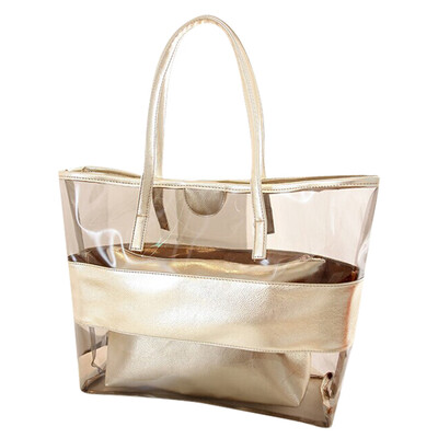 2019 Summer Handbag High Quality PVC Transparent Women Beach Tote Bag Large Capacity Jelly Travel Shoulder Messenger Bag T30
2019 Summer Handbag High Quality PVC Transparent Women Beach Tote Bag Large Capacity Jelly Travel Shoulder Messenger Bag T30