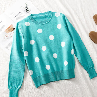 Women Sweater New Autumn Winter Warm Long Sleeve Knitted Sweaters Pullover Dot Jumper Female Casual Pull Femme jersey mujer
Women Sweater New Autumn Winter Warm Long Sleeve Knitted Sweaters Pullover Dot Jumper Female Casual Pull Femme jersey mujer