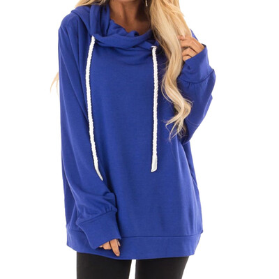 New Autumn And Winter Women Pure Color Hoodie Sweatshirt Loose Casual Long Sleeve Lace Turtleneck Hooded Pullover
New Autumn And Winter Women Pure Color Hoodie Sweatshirt Loose Casual Long Sleeve Lace Turtleneck Hooded Pullover
