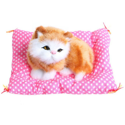 Car Ornaments Cute Simulation Sleeping Cats Decoration Automobiles Lovely Plush Kittens Doll Toy Children Gifts Accessories
Car Ornaments Cute Simulation Sleeping Cats Decoration Automobiles Lovely Plush Kittens Doll Toy Children Gifts Accessories