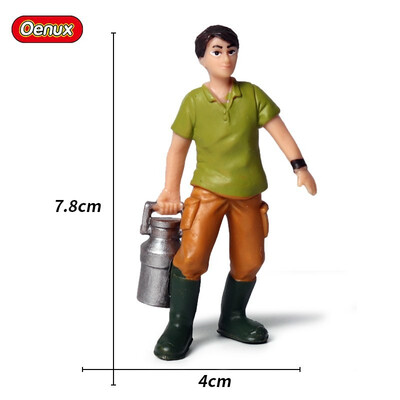 Oenux Realistic Farmers Model Simulation Breeder Feed Shepherd Figurines Dog Animal Figurine Miniature Cute Toys For Children
Oenux Realistic Farmers Model Simulation Breeder Feed Shepherd Figurines Dog Animal Figurine Miniature Cute Toys For Children