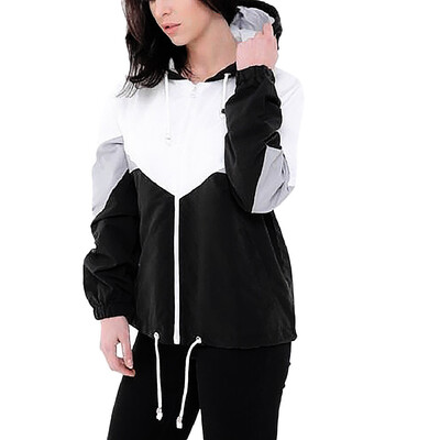 Toponeto 2018 Women Autumn Long Sleeve Thin Skin suits Hooded Zip Stitching Coat BK
Toponeto 2018 Women Autumn Long Sleeve Thin Skin suits Hooded Zip Stitching Coat BK
