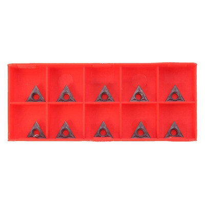 10Pcs TCMT 731 Carbide Inserts C6 Grade for 14 & 516" Turning Tools 2mm 10mm