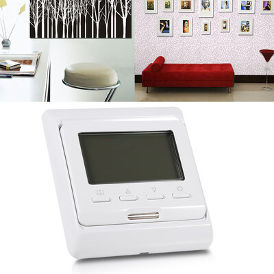 Room Floor Heating ThermostatDigital LCD Display Weekly Electronic Programmable Floor Heating Thermostat Controller AC 230V
Room Floor Heating ThermostatDigital LCD Display Weekly Electronic Programmable Floor Heating Thermostat Controller AC 230V