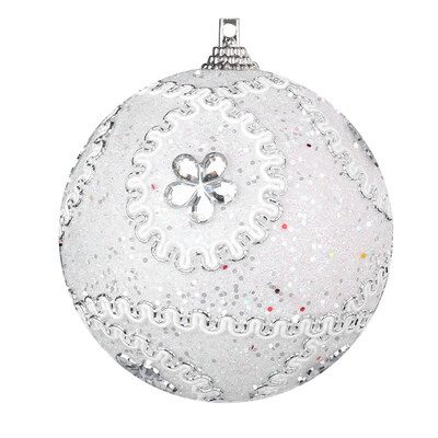 Toponeto Christmas Rhinestone Glitter Baubles Balls Xmas Tree Ornament Decoration 8CM
Toponeto Christmas Rhinestone Glitter Baubles Balls Xmas Tree Ornament Decoration 8CM