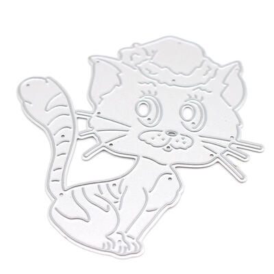Metal Embossing Cutting Die Decoration Cut Cat Paper Crafts Photo Album DIY