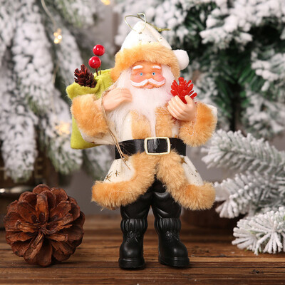 Tailored Christmas Decorations Resin Santa Claus Standing Posture Ornaments Doll Pendant
Tailored Christmas Decorations Resin Santa Claus Standing Posture Ornaments Doll Pendant