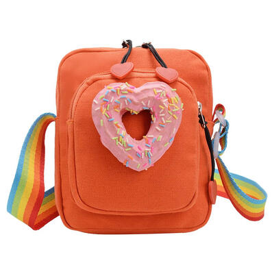Creative Food Decor Bag Girls Kids Shoulder Messenger Rainbow Canvas Bags
Creative Food Decor Bag Girls Kids Shoulder Messenger Rainbow Canvas Bags