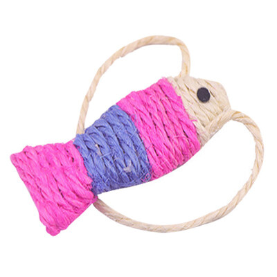 Cat Sisal Fish Toy For Scratching Steric Fish Shape With Bright Colors Scratching Post For Grinding Claws & Protecting Furniture
Cat Sisal Fish Toy For Scratching Steric Fish Shape With Bright Colors Scratching Post For Grinding Claws & Protecting Furniture