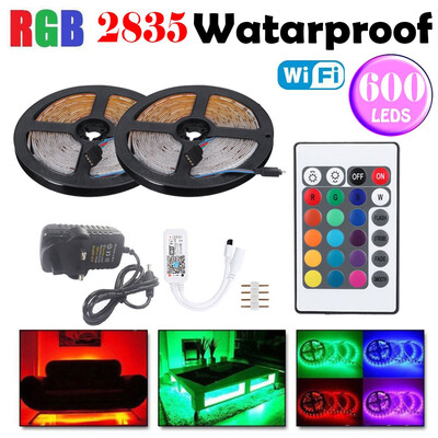 Gobestart WIFI RGB LED Strip Light SMD 2835 DC12V Led Flexible TapeWIFI ControllerDriver
Gobestart WIFI RGB LED Strip Light SMD 2835 DC12V Led Flexible TapeWIFI ControllerDriver