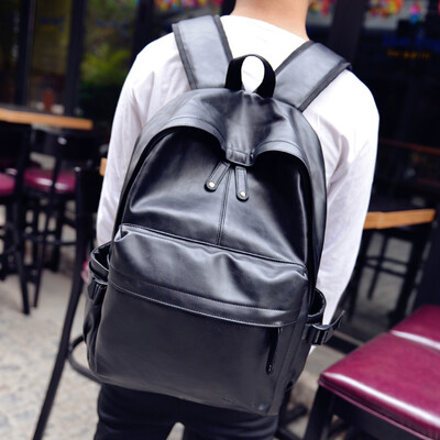 Male Bag Korean Edition College Students Campus Fashion Bookbag PU Leather Couple Shoulder Bag Leisure Travel Computer Backpack
Male Bag Korean Edition College Students Campus Fashion Bookbag PU Leather Couple Shoulder Bag Leisure Travel Computer Backpack