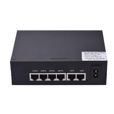 NF1006 POE Switch 4 Ethernet Port 2 Uplink Ethernet Port 16Gbps IEEE 8023at Power Over Ethernet 10100Mbps Switch Power Adapter
NF1006 POE Switch 4 Ethernet Port 2 Uplink Ethernet Port 16Gbps IEEE 8023at Power Over Ethernet 10100Mbps Switch Power Adapter