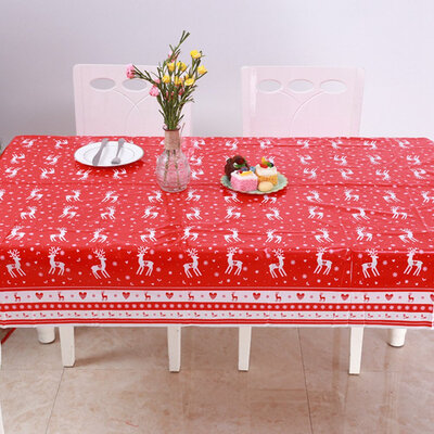 110180Cm Tablecloths Disposable Merry Christmas Rectangular Printed Pvc Cartoontablewear Santa Table Cover
110180Cm Tablecloths Disposable Merry Christmas Rectangular Printed Pvc Cartoontablewear Santa Table Cover