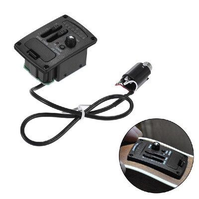 UK-300T Ukulele Ukelele Piezo Pickup Preamp 2-Band EQ Equalizer Tuner System
UK-300T Ukulele Ukelele Piezo Pickup Preamp 2-Band EQ Equalizer Tuner System