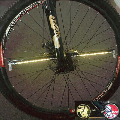 128 RGB LEDs Water Resistant Anti-shock Spoke Light Color Changing Programmable Bike Bicycle Wheel Light
128 RGB LEDs Water Resistant Anti-shock Spoke Light Color Changing Programmable Bike Bicycle Wheel Light