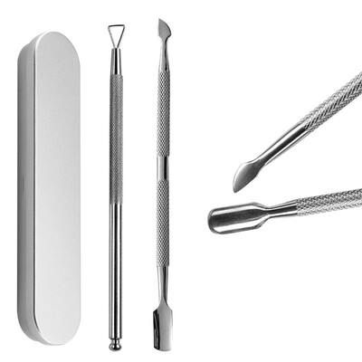 Toponeto 2PC Cuticle Pusher UV Gel Polish Soak Off Remover Nail Art Manicure Trimmer Tool
Toponeto 2PC Cuticle Pusher UV Gel Polish Soak Off Remover Nail Art Manicure Trimmer Tool