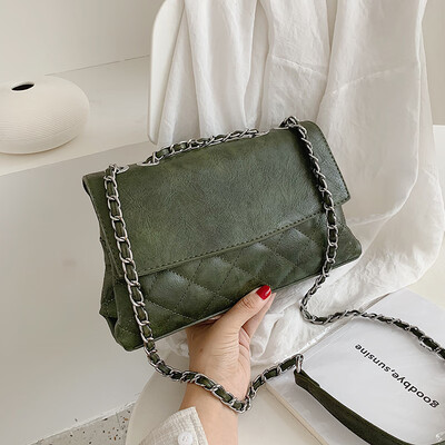 Ins textured diamond chain womens bag 2019 new Korean version of Joker shoulder bag net red Western style fashion messenger bag
Ins textured diamond chain womens bag 2019 new Korean version of Joker shoulder bag net red Western style fashion messenger bag