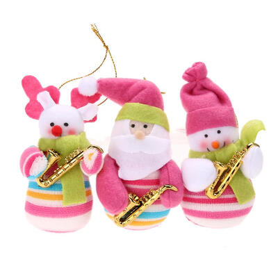 3pcs Christmas Santa Claus Ornaments Festival Party Xmas Tree Hanging Decor
3pcs Christmas Santa Claus Ornaments Festival Party Xmas Tree Hanging Decor