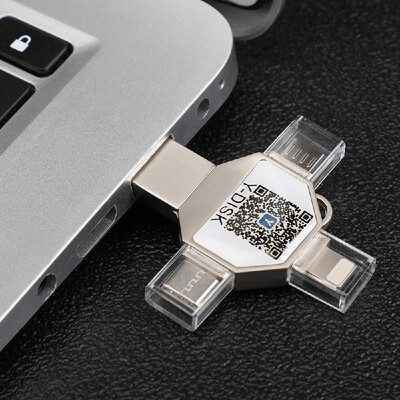 USB Flash Drive 4 in 1 Type-CLightningMicro USBUSB 20 for iPhone iPad Mini Memory Stick 16GB 32GB 64GB 128GB Pen Drive U Disk
USB Flash Drive 4 in 1 Type-CLightningMicro USBUSB 20 for iPhone iPad Mini Memory Stick 16GB 32GB 64GB 128GB Pen Drive U Disk