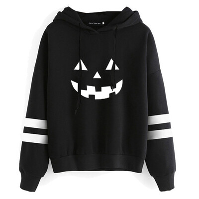 New Autumn And Winter Women Teen Girl Casual Halloween Hoodies Ghost Printed Hooded Sweatshirt Pullover Tops
New Autumn And Winter Women Teen Girl Casual Halloween Hoodies Ghost Printed Hooded Sweatshirt Pullover Tops