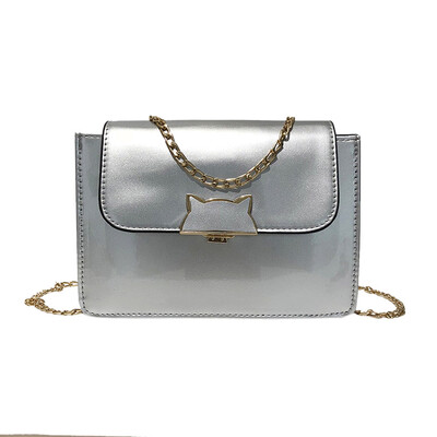 Tailored Women Girl Fashion Patent Leather Flap Bag Cat Decoration Crossbody Shoulder Bag
Tailored Women Girl Fashion Patent Leather Flap Bag Cat Decoration Crossbody Shoulder Bag