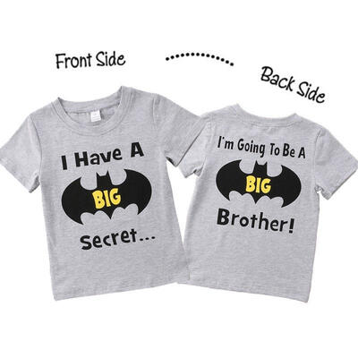 Stylish Casual Kids Baby Boys Cotton Brother Batman Tops T-shirt Clothes Summer
Stylish Casual Kids Baby Boys Cotton Brother Batman Tops T-shirt Clothes Summer