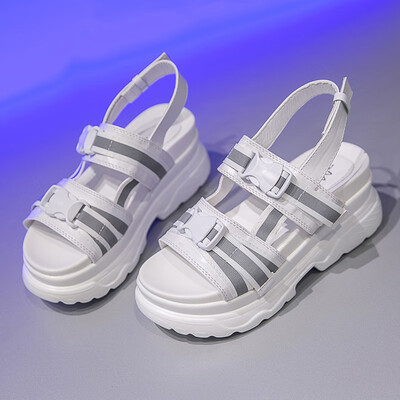 Thick-soled sandals in summer fashion heightens ins studentssandals muffins&Roman shoes
Thick-soled sandals in summer fashion heightens ins studentssandals muffins&Roman shoes