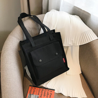 Simple ins leisure canvas bag Korean Joker Tote bag new 2019 fashion shoulder slung womens bags
Simple ins leisure canvas bag Korean Joker Tote bag new 2019 fashion shoulder slung womens bags