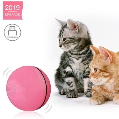 Electric Interactive Cat Toy Ball Rolling Ball for Kitten Cats Exercise Chase LED Light USB Rechargeable Steering Automatically
Electric Interactive Cat Toy Ball Rolling Ball for Kitten Cats Exercise Chase LED Light USB Rechargeable Steering Automatically