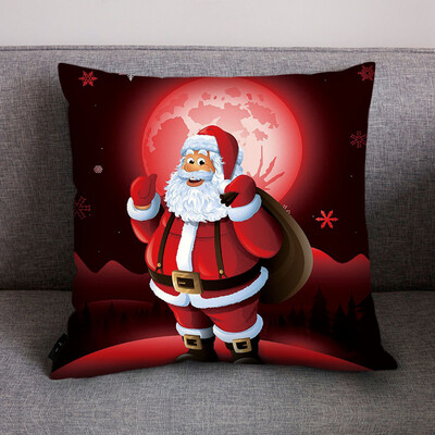 Tailored Merry Christmas Print Pillow Case Polyester Sofa Car Cushion Cover Home Decor
Tailored Merry Christmas Print Pillow Case Polyester Sofa Car Cushion Cover Home Decor