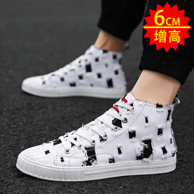 Mens Shoes in Autumn Fashion High-Up Canvas Board Shoes Leisure Cloth Shoes Korean Summer Fashion Shoes
Mens Shoes in Autumn Fashion High-Up Canvas Board Shoes Leisure Cloth Shoes Korean Summer Fashion Shoes