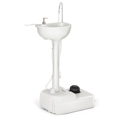 Ktaxon Outdoor Portable Sink 5 Gallon Water Tank Capacity Hand Wash Basin Stationwith Wheels Towel Holder&Soap Dispenser
Ktaxon Outdoor Portable Sink 5 Gallon Water Tank Capacity Hand Wash Basin Stationwith Wheels Towel Holder&Soap Dispenser