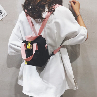 Net red texture small bag female 2019 new fashion wild shoulder Messenger bag Korean version of Harajuku multi-purpose backpack
Net red texture small bag female 2019 new fashion wild shoulder Messenger bag Korean version of Harajuku multi-purpose backpack