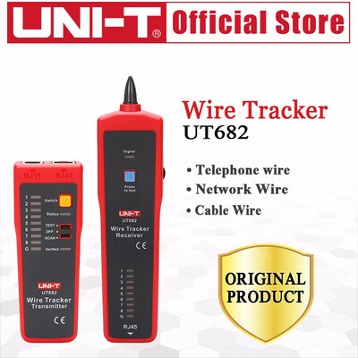UNI-T UT682 Network Wire Tester Tracker RJ11 RJ45 Wire Line Finder Lan tester Handheld Cable Testing Tool for Network Maintenanc
UNI-T UT682 Network Wire Tester Tracker RJ11 RJ45 Wire Line Finder Lan tester Handheld Cable Testing Tool for Network Maintenanc