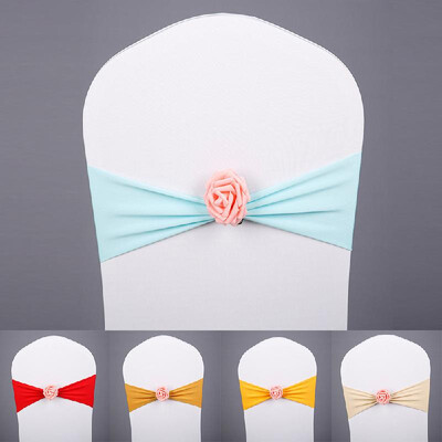 Chair Sash Bow Elastic Chair Ribbon Back Tie Bands Pink Flower for Wedding Party Ceremony Banquet
Chair Sash Bow Elastic Chair Ribbon Back Tie Bands Pink Flower for Wedding Party Ceremony Banquet