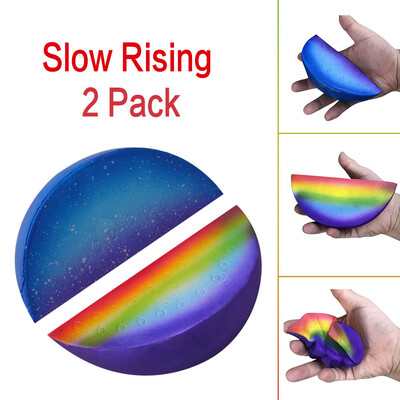 Gotoamei Rainbow Starry Watermelon Slices Slow Rising Cream Scented Stress Reliever Toy
Gotoamei Rainbow Starry Watermelon Slices Slow Rising Cream Scented Stress Reliever Toy