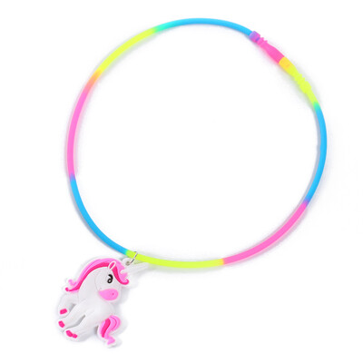 Cartoon Cute PVC Unicorn Rainbow Silicone Necklace Childrens Jewelry Party Supplies 14 Styles
Cartoon Cute PVC Unicorn Rainbow Silicone Necklace Childrens Jewelry Party Supplies 14 Styles