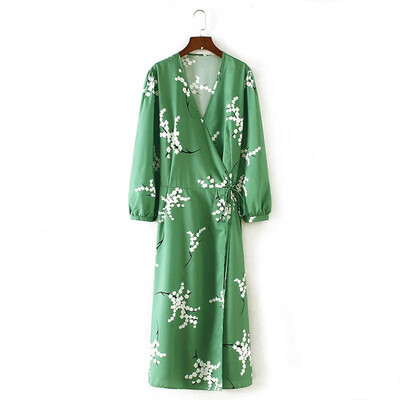New Women Chiffon Kimono Cardigan Floral Print Long Sleeve Tie-Waist Loose Outerwear Bikini Cover Up Green
New Women Chiffon Kimono Cardigan Floral Print Long Sleeve Tie-Waist Loose Outerwear Bikini Cover Up Green