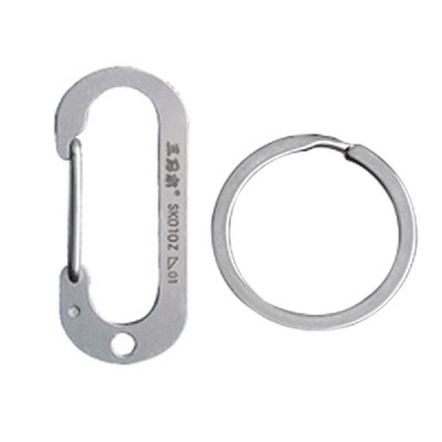 Outdoor Multifunctional Stainless Steel Key Chain Ring Carabiner Clip Backpack Clasp Snap Hooks
Outdoor Multifunctional Stainless Steel Key Chain Ring Carabiner Clip Backpack Clasp Snap Hooks
